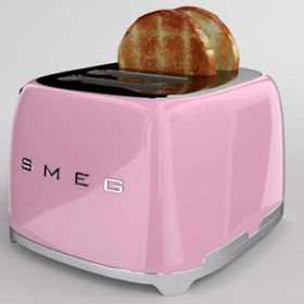 Smeg TSF03PKEU Pembe 4 Slot Ekmek Kızartma
