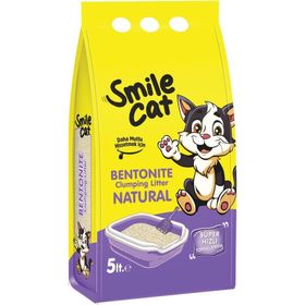 Smile 5 lt Natural Bentonit Kedi Kumu