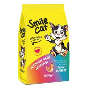 Smile Cat 1 kg Yetişkin Mix Kuru Kedi Maması