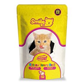 Smile Cat Pouch 100 gr Kuzulu Yavru Kedi Maması