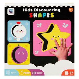 Smile Games 24 Parça Geometrik Şekiller Puzzle