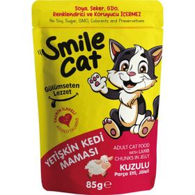 Smile Pouch Yetişin Kuzulu 85 gr Kedi Maması