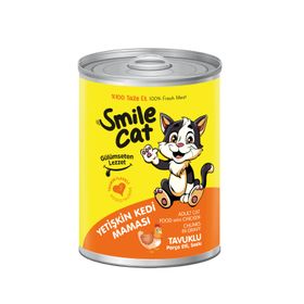 Smile Tavuklu 400 gr Konserve Kedi Maması