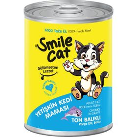 Smile Ton Balıklı 400 gr Konserve Kedi Maması