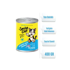 Smile Ton Balıklı 400 gr Konserve Kedi Maması