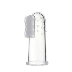 Smiley Baby Şeffaf Saklama Kaplı Parmak Damak Fırçası