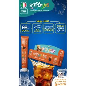 Smileyes Cola Jelly 3-6 Yaş 50 ml Diş Macunu