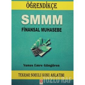 SMMM Finansal Muhasebe Soru Bankası ve Tekrar Sorulu Konu Anlatımı 2 Kitap Birarada - Yunus Emre Güngören