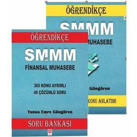 SMMM Finansal Muhasebe Soru Bankası ve Tekrar Sorulu Konu Anlatımı 2 Kitap Birarada - Yunus Emre Güngören