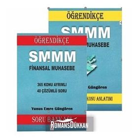 SMMM Finansal Muhasebe Soru Bankası ve Tekrar Sorulu Konu Anlatımı 2 Kitap Birarada - Yunus Emre Güngören