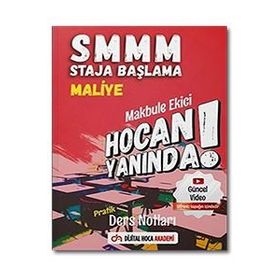 SMMM Staja Başlama Maliye Pratik Ders Notları Dijital Hoca Akademi