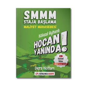 SMMM Staja Başlama Maliyet Muhasebesi Pratik Ders Notları Dijital Hoca Akademi