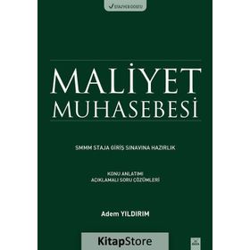 SMMM Staja Giriş Maliyet Muhasebesi - kollektif