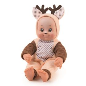 Smoby 210206 Geyik Kostümlü Minikiss Peluş Bebekler Serisi