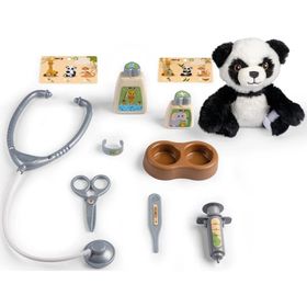 Smoby 340303 Aksesuarlı Veteriner Çantası ve Panda