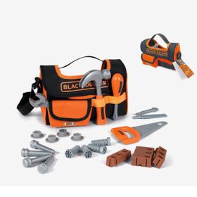 Smoby 360142 Black + Decker Kumaş Alet Çantası