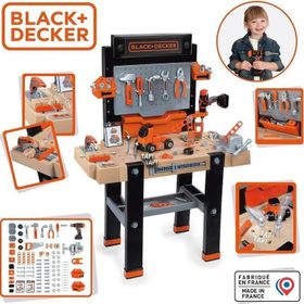 Smoby 360730 Black Decker Bricolo Tamir Tezgahı Oyun Seti