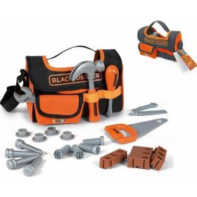 Smoby 37600360142 Black + Decker Kumaş Alet Çantası