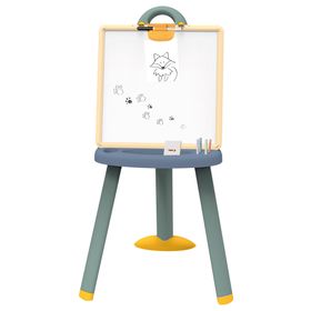Smoby 410626 Çift Taraflı Manyetik ve Tebeşirli Plastik Yazı Tahtası