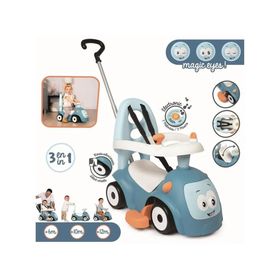 Smoby 720304 Mavi Ride-On 4 Fonksiyonlu Bebek Arabası