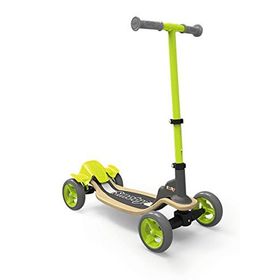 Smoby 750700 Wooden 4 Tekerlekli Scooter
