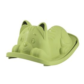 Smoby 830108 Kedi Efektli Yeşil Tahterevalli
