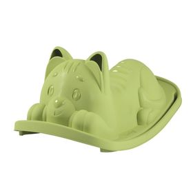 Smoby 830108 Kedi Efektli Yeşil Tahterevalli