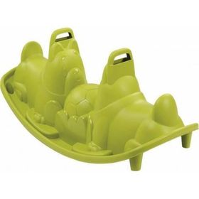 Smoby 830201 Yeşil Köpek Efektli Sallanan Tahteravalli