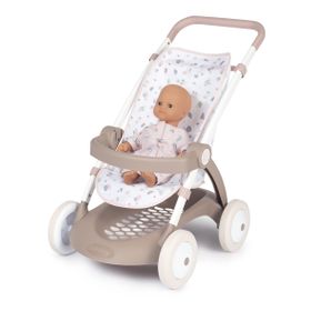 Smoby Baby 254018 Nurse Chulli Pop Leylak-Gri Bebek Arabası Oyuncağı