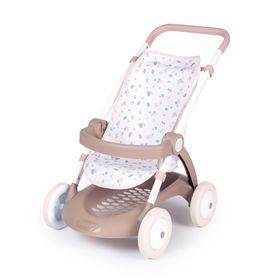 Smoby Baby 254018 Nurse Chulli Pop Leylak-Gri Bebek Arabası Oyuncağı