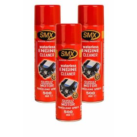 Smx SMX3MTRTMZ Susuz 3x500 ml Motor Temizleme Spreyi