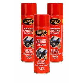 Smx SMX3MTRTMZ Susuz 3x500 ml Motor Temizleme Spreyi