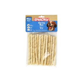 Snacky 15x13 cm Beyaz Köpek Burgu Çubuk