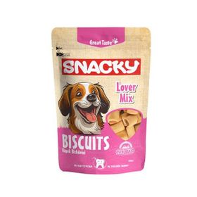 Snacky 200 gr Lover Mix Diş Temizliği Destekleyici Köpek Ödül Bisküvisi