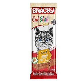 Snacky 3x5 gr Kuzulu Stick Kedi Ödülü