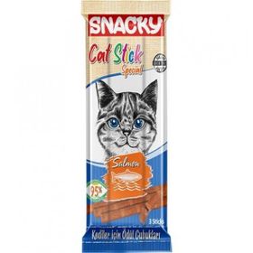 Snacky 3x5 gr Somonlu Stick Kedi Ödülü