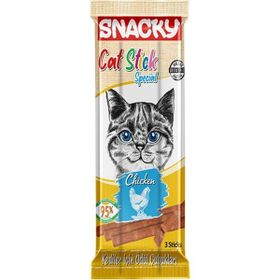 Snacky 3x5 gr Tavuklu Stick Kedi Ödülü