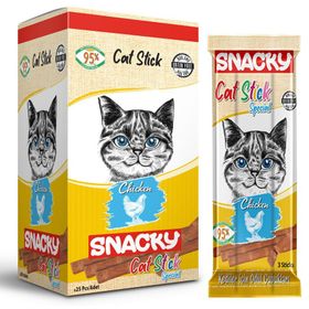 Snacky 3x5 gr Tavuklu Stick Kedi Ödülü