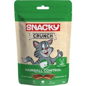 Snacky 5x60 gr Crunchy Hairball Control Tavuklu Kedi Ödülü