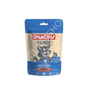 Snacky 60 gr Crunch Anti Age Somon Balıklı Kedi Ödül Maması