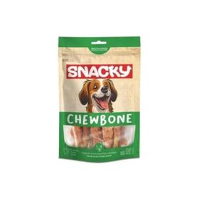 Snacky Chew Bone Tavuk Sargılı Çubuk 10x13 cm Köpek Ödül Maması