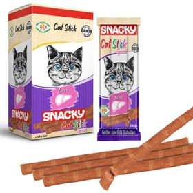 Snacky Ciğerli 3x5 gr 25 Adet Kedi Ödül Maması