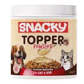 Snacky Kedi ve Köpekler İçin Dondurularak Kurutulmuş Tavuk Etli 60 gr Toz Topper