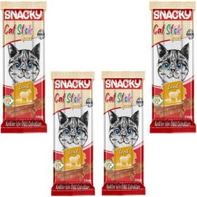 Snacky Kuzu Etli Stick 4'lü 3x5 gr Kedi Ödül Maması