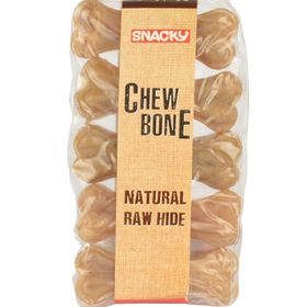 Snacky Natural Press 7,5 cm 25 gr 5'li Çiğneme Kemiği
