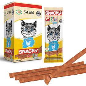 Snacky Tavuklu 3x5 gr 25 Adet Kedi Ödül Maması