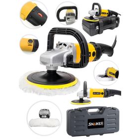 Snaiker Alman M-4200 Watt 6 Kademe Devir Ayarlı Sarı Polisaj Makinesi
