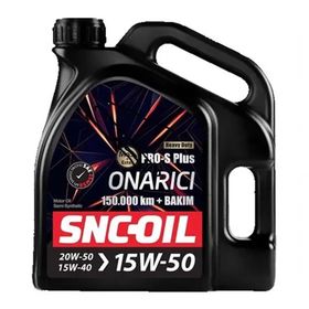 Snc-Oil 150.000 Km+Pro S Plus Onarıcı Heavy Duty 15W-50 4 Litre Motor Yağı