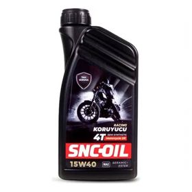 Snc-Oil Koruyucu / Racıng 4T 15W-40 1 Litre Motosiklet Yağı