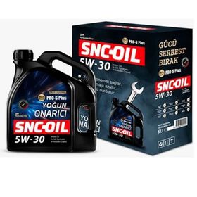 Snc-Oil Pro S Plus Onarıcı XL 200.000 Km+Bakım 5W-30 5 lt Motor Yağı